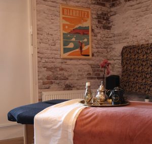 nomade massage à domicile Biarritz, espace massage biarritz